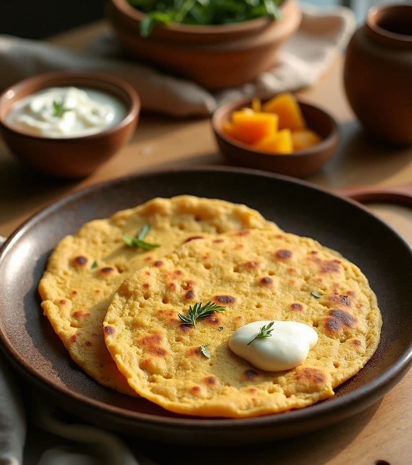 Aloo paratha, spiced potato bread — India breakfast recipe Aloo paratha, spiced potato bread — India breakfast recipe