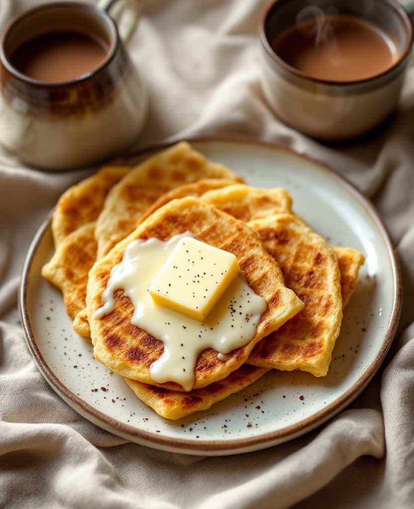 Arepas con quesito, Colombia's daily corn cakes — Colombia breakfast Arepas con quesito, Colombia's daily corn cakes — Colombia breakfast