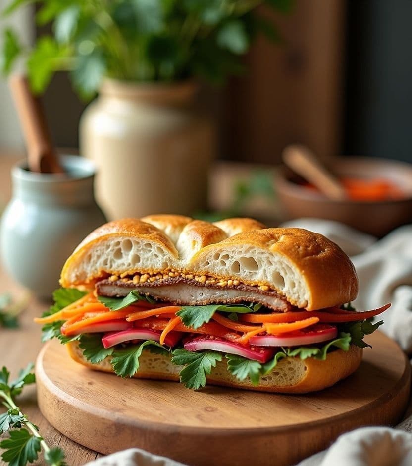 Bánh mì, morning edition — Vietnam breakfast recipe Bánh mì, morning edition — Vietnam breakfast recipe
