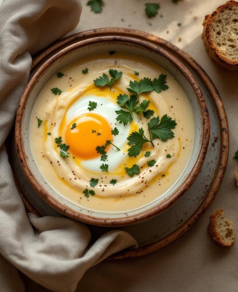 Changua, Colombian milk & egg soup — Colombia breakfast recipe Changua, Colombian milk & egg soup — Colombia breakfast recipe