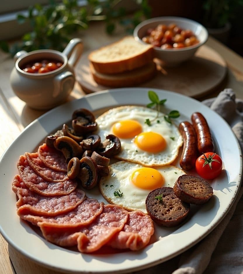 Full Irish breakfast, the real one.