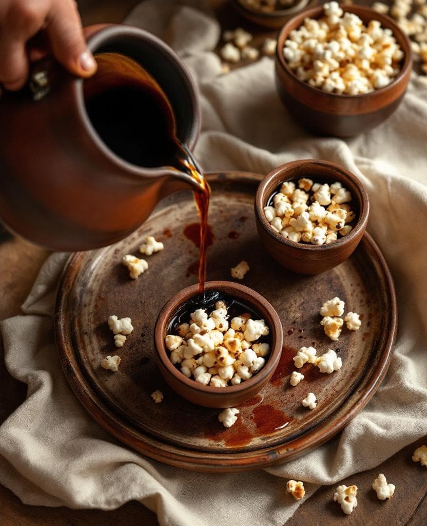 Jabena, Ethiopian coffee ceremony — Ethiopia breakfast recipe Jabena, Ethiopian coffee ceremony — Ethiopia breakfast recipe