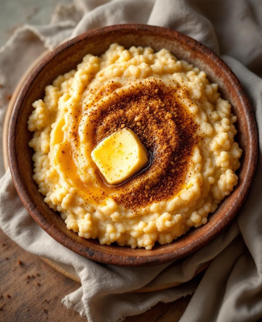 Kinche, Ethiopian wheat porridge — Ethiopia breakfast recipe Kinche, Ethiopian wheat porridge — Ethiopia breakfast recipe