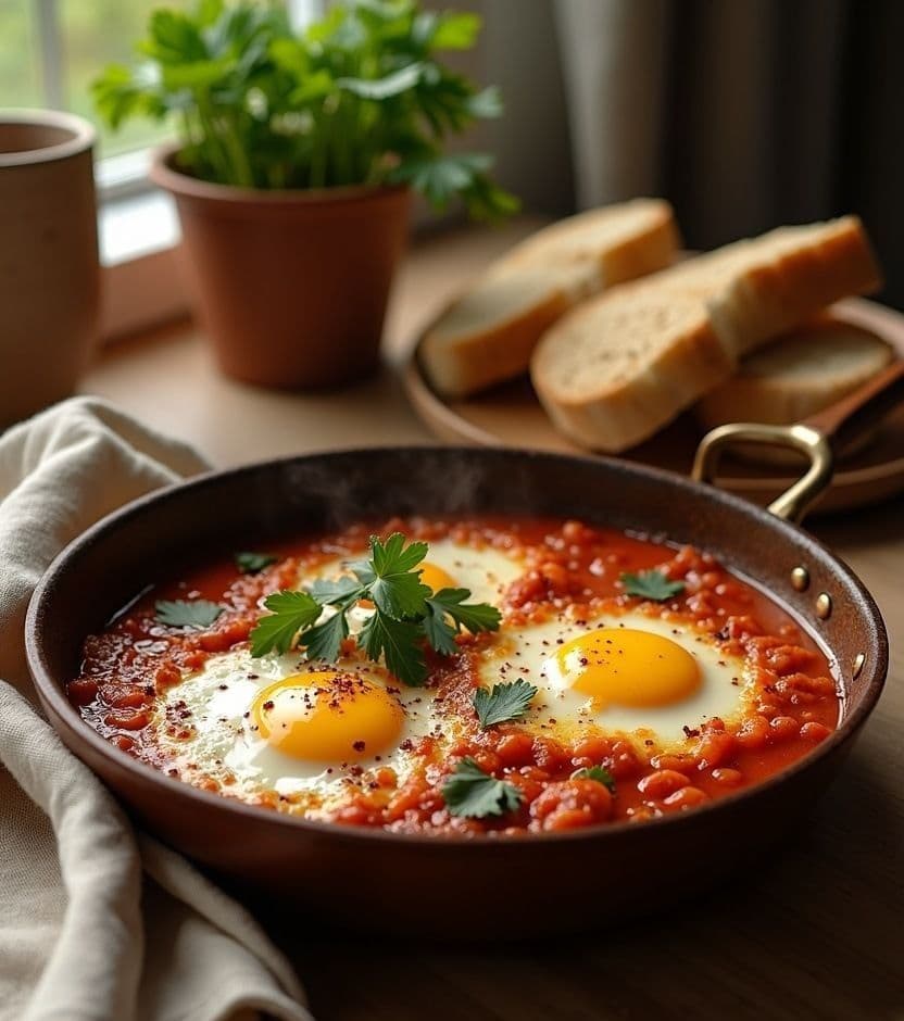 Menemen, tomato & peppers — Turkey breakfast recipe Menemen, tomato & peppers — Turkey breakfast recipe