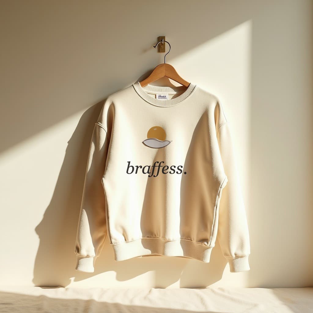 "simple breakfasts." Crewneck "simple breakfasts." Crewneck