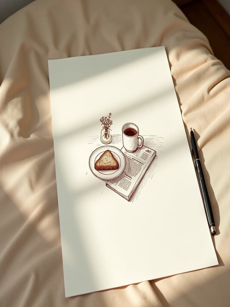 Breakfast Table Print Breakfast Table Print