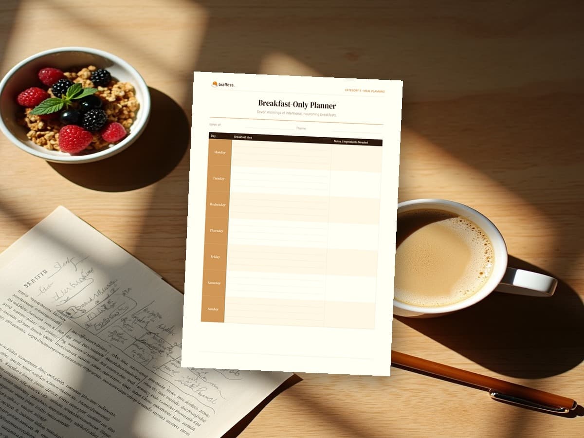 Breakfast-Only Planner