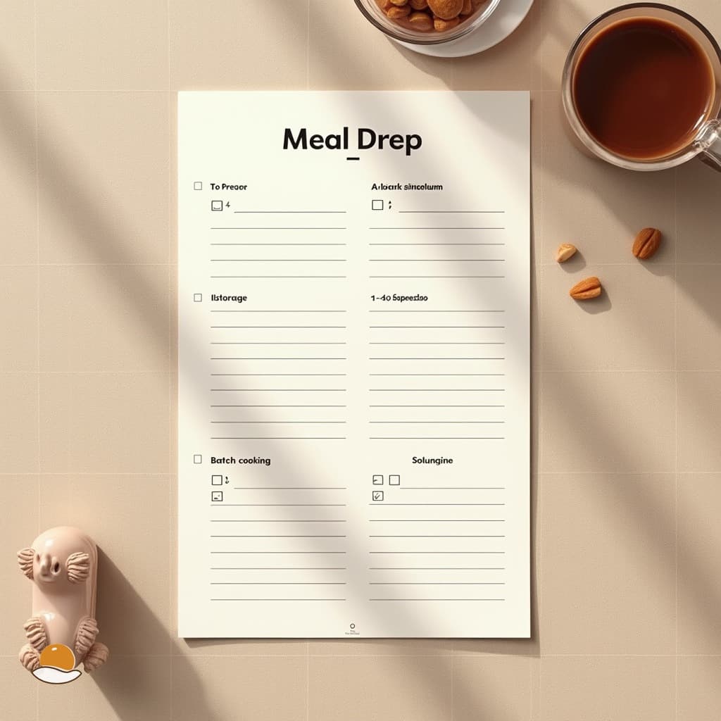 Meal Prep Checklist