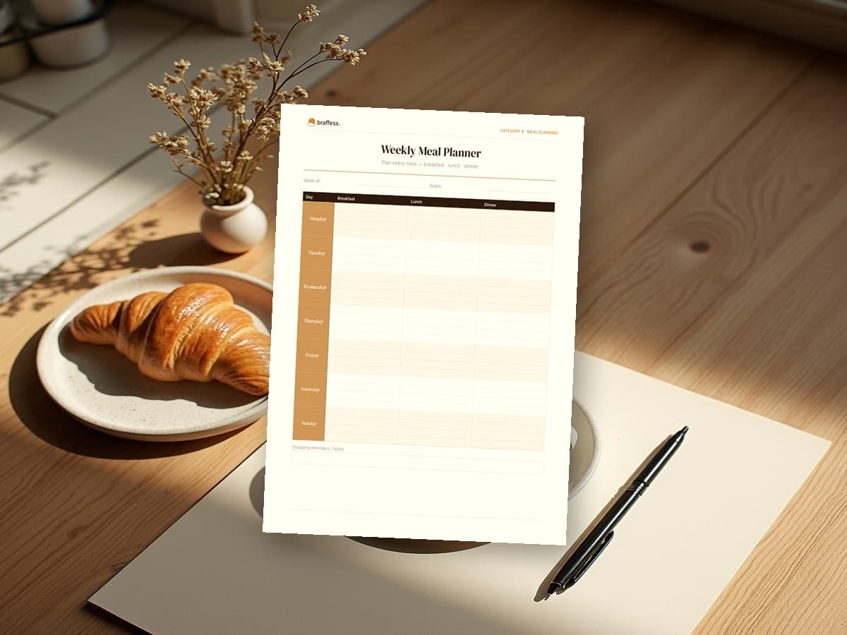 Weekly Meal Planner