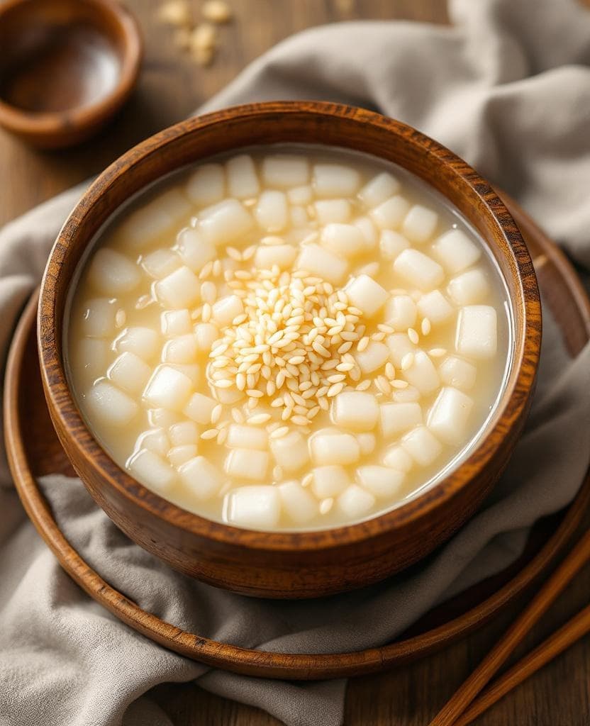 Sikhye, Korean sweet rice drink — South Korea breakfast recipe Sikhye, Korean sweet rice drink — South Korea breakfast recipe