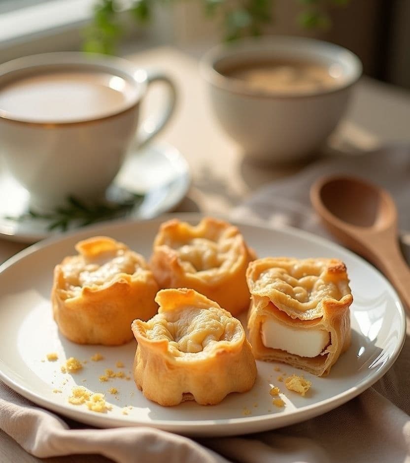 Tiropita, feta & phyllo — Greece breakfast Tiropita, feta & phyllo — Greece breakfast